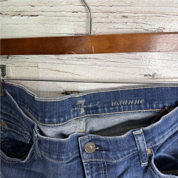 7 For All Mankind Roxanne Skinny Jeans  size 31 - Picture 4 of 8